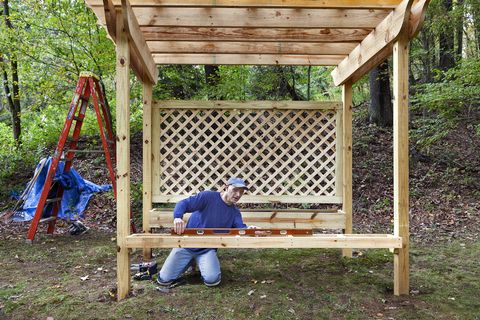 Build a Backyard Oasis With This DIY Pergo