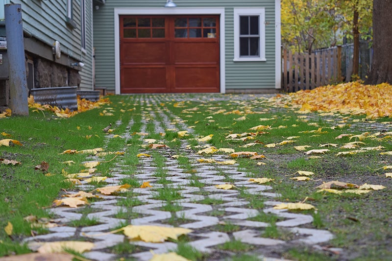 Planting A Grass Driveway With Grow-Through Pave