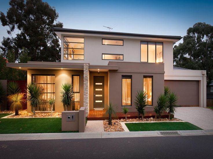 44 Simple Exterior Design Ideas | Facade house, Modern house .