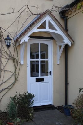 traditional cottage canopies - front door canopies | Traditional .