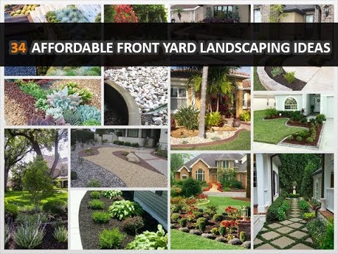 34 Simple Affordable Front Yard Landscaping Ideas - DecoNatic .