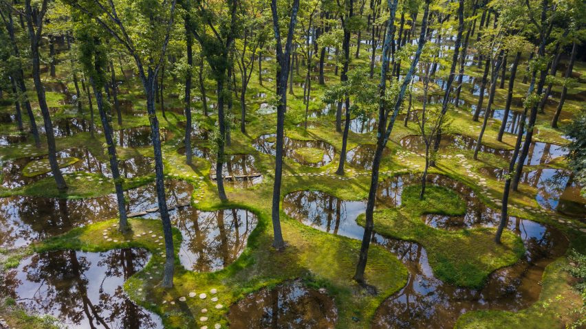 Art Biotop Water Garden by Junya Ishigami wins €100,000 Obel Awa
