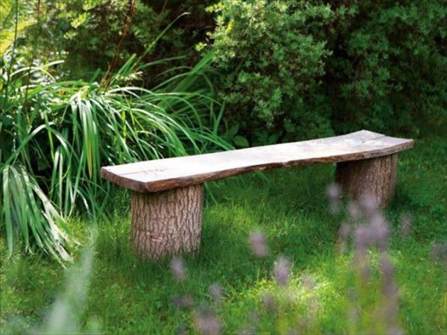 The Most Awesome 30 DIY Benches for Your Garden | Garden bench diy .