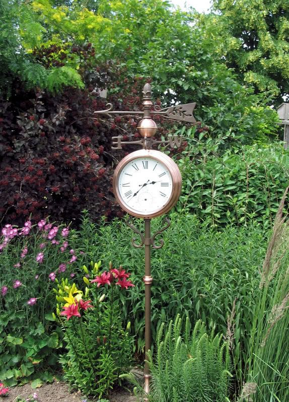 Pin by Tricia Freehling on Time Pieces | Garden clocks, Outdoor .