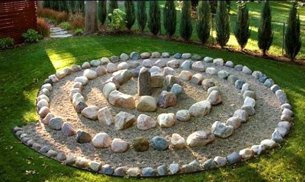 17 Beautiful Stone Garden Decorations | Garden stones, Luxury .