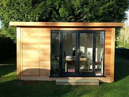Kiala: Diy garden office shed | Garden office shed, Shed design .