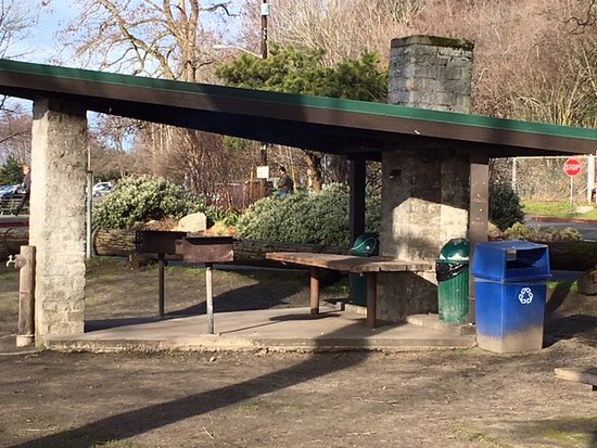 covered picnic shelter - Picture of Golden Gardens Park, Seattle .