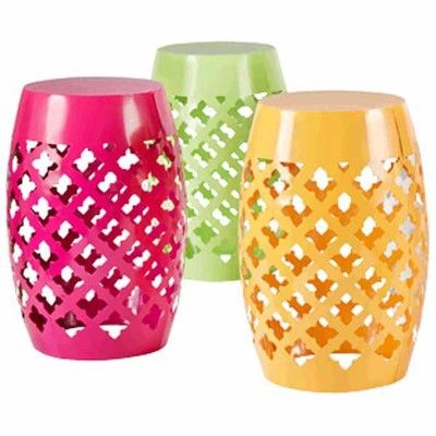 Garden Stools from Michael's - I WANT EVERY COLOR! | Garden stool .