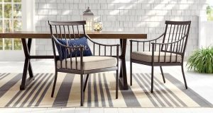 Hampton Bay Mix and Match Farmhouse Steel Outdoor Patio Dining .