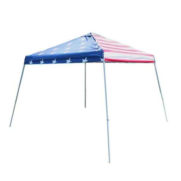 King Canopy 10 ft. x 10 ft. Slantleg Instant Pop Up Tent with USA .