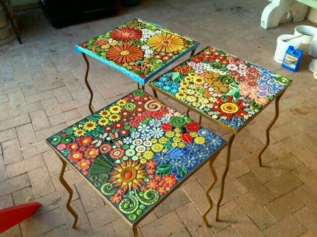 Mosaic garden by Debra Surak Alzuro on Mosaic | Mosaic projects .
