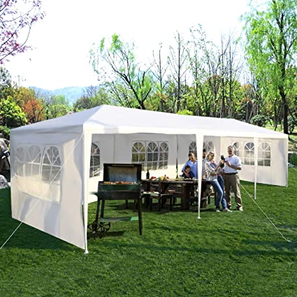 Amazon.com: Tangkula 10'x30' Outdoor Canopy Tent Heavy Duty Party .