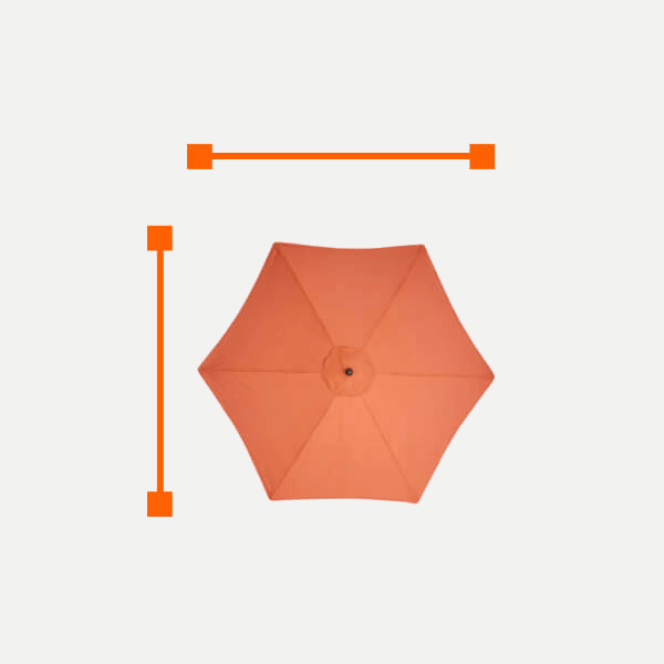 Patio Umbrellas - Patio Furniture - The Home Dep
