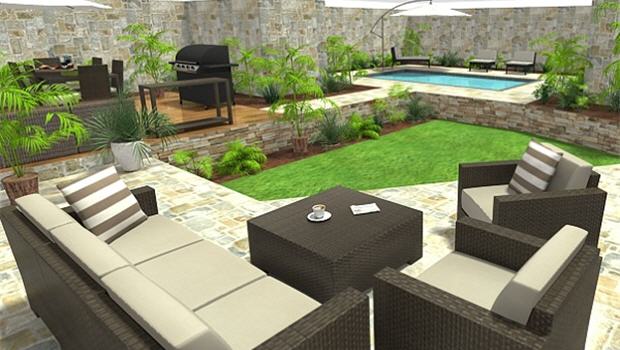 RoomSketcher Blog | How to Create Outdoor Areas with RoomSketch