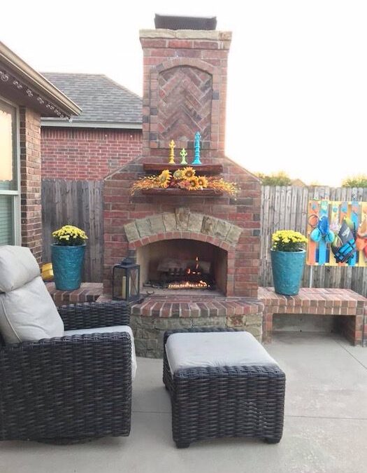 Outdoor Fireplace OKC | Do You Need To Have A Top Fireplac