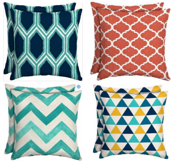 Walmart Outdoor Cushions/Pillows only $5! - MyLitter - One Deal At .