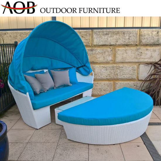 China Single Lounger Outdoor Garden Pool Furniture Rattan Wicker .