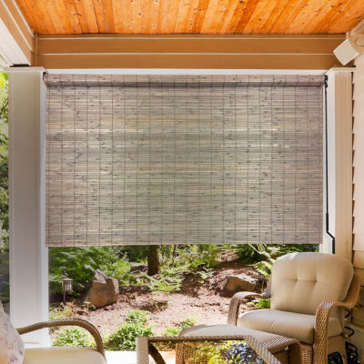 Radiance Bamboo Sun Shade With Crank Outdoor Shades, Color .