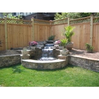Outdoor Corner Fountains - Ideas on Fot