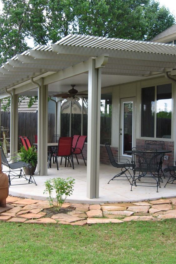 Patio Roof Ideas for Double Charm of Your Outdoor Space | DecorTren