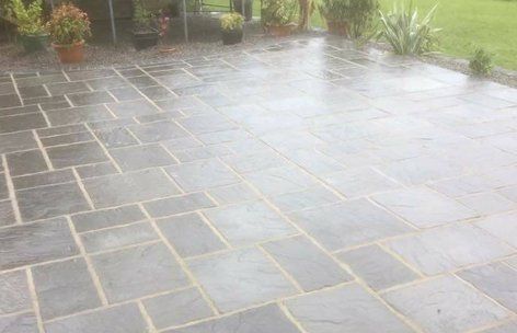 Stepping stones/path 18"x24" paving tiles 450mm x 600mm decorative .