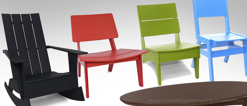Loll Designs: Modern Recycled Plastic Outdoor Furniture @ US .