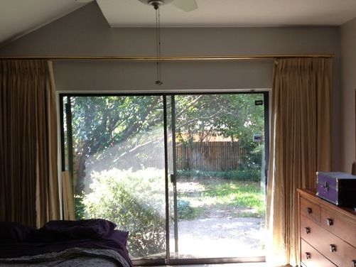 Curtain Ideas for Sliding Glass Door in Master Bedroom - Houzz .