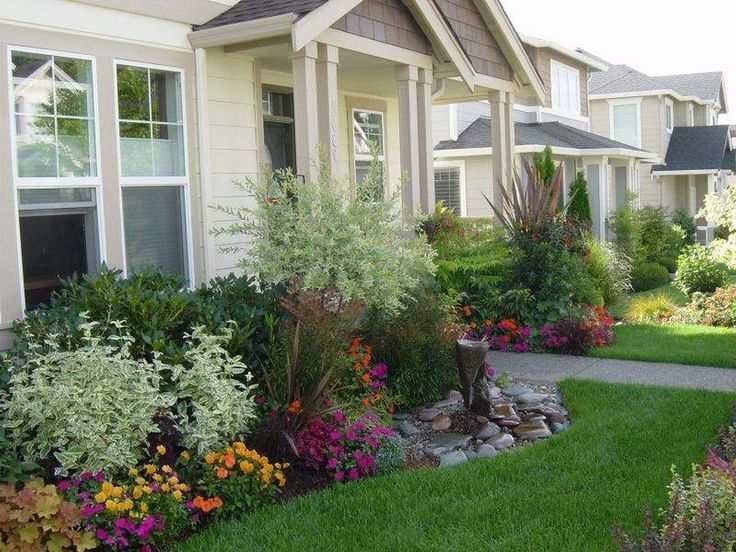 Garden Ideas For The Front Of The House - Home Decorating Ideas .