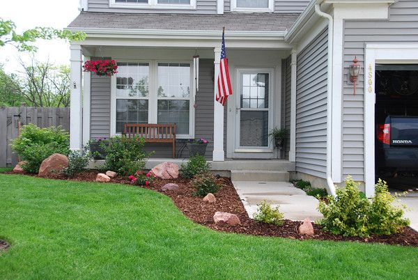 lanscaping | Small front yard landscaping, Front yard landscaping .
