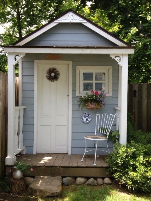 15 Stunning Garden Shed Ideas | Cottage garden sheds, Backyard .