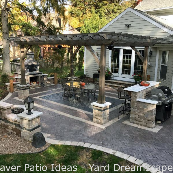 Prime 60 Most effective Paver Patio Ideas - Yard Dreamscape Styles .