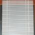 China White 50mm PVC Venetian Blinds with Flat Slats for Window .