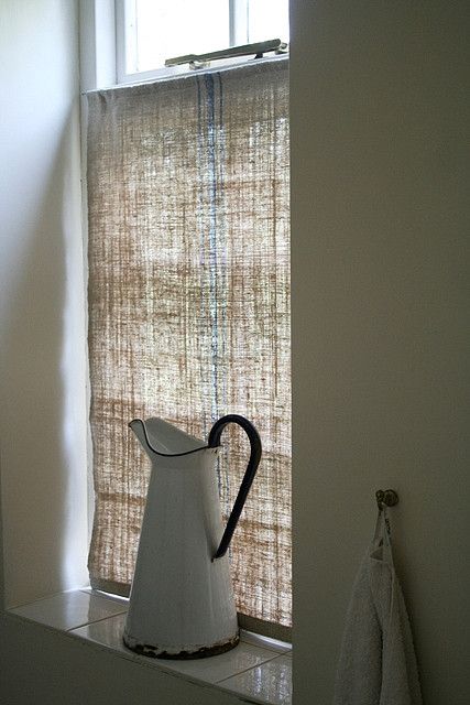 a loo with no view | Linen window treatments, Window dressings .