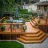 Wooden deck designs | Patio deck designs, Deck designs backyard .