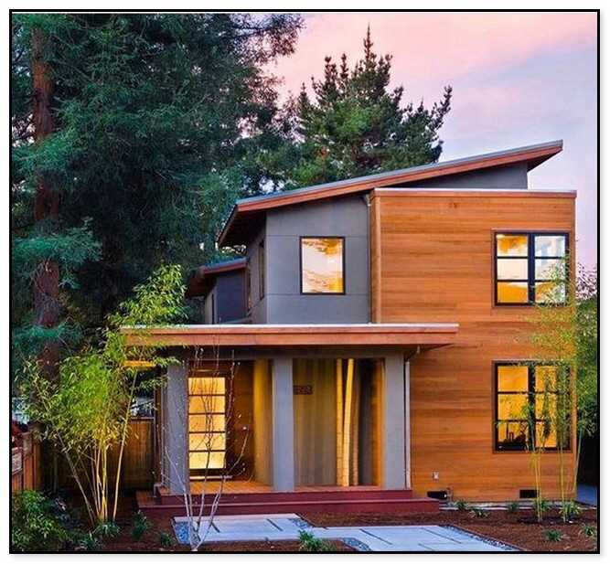 43 Modern Minimalist Wooden House 2019 | Exterior design, House .