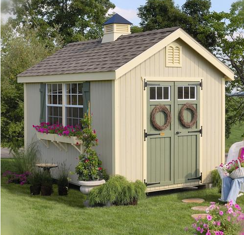 Colonial Williamsburg Wood Storage Shed – The Perfect Sh