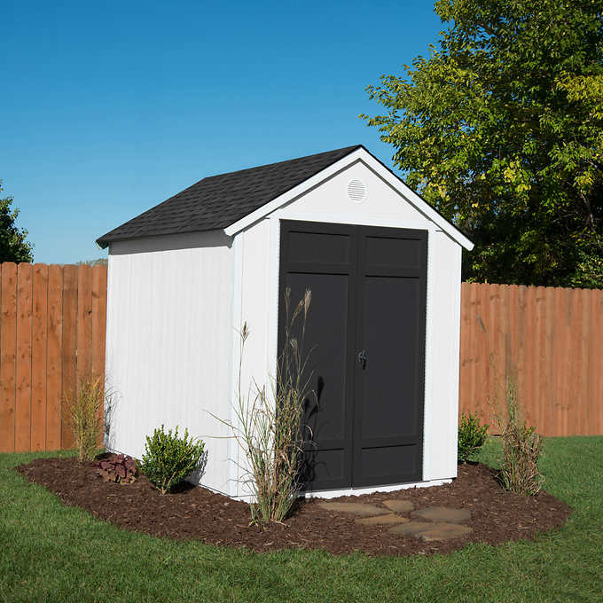 Magnolia 6' x 8' Wood Storage Shed in 2020 | Backyard sheds .