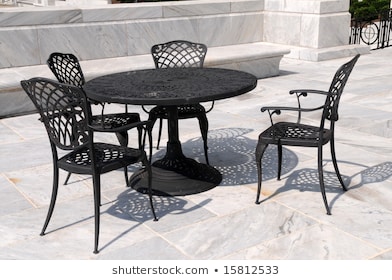 Wrought Iron Furniture Images, Stock Photos & Vectors | Shuttersto